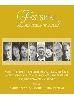 cover image of Festspiel der deutschen Sprache, Volume 7
